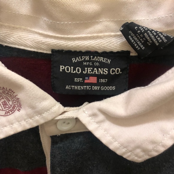 Vintage Ralph Lauren Polo Shirt. Sz. Large - Picture 5 of 6